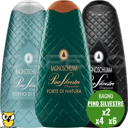 Pino silvestre bagno schiuma - pino,