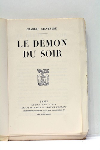 Silvestre démon soir - silvestre, du