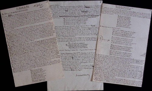 Manoscritto autografo - , di