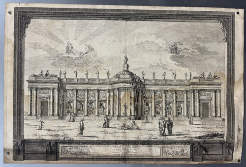1664 vue perspective de - perspective,