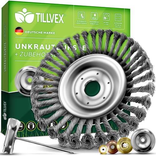 Tillvex spazzola per erbacce - spazzola,