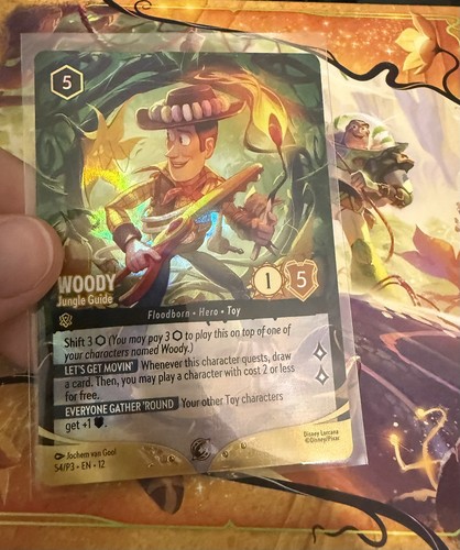 Lorcana woody jungle guide - woody,