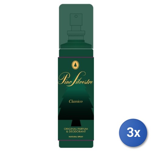 Pino silvestre deodorante - 3x,